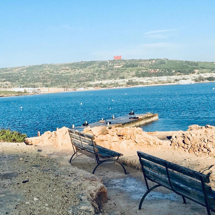 Modern Apartment With Sea View Меллиеха Экстерьер фото